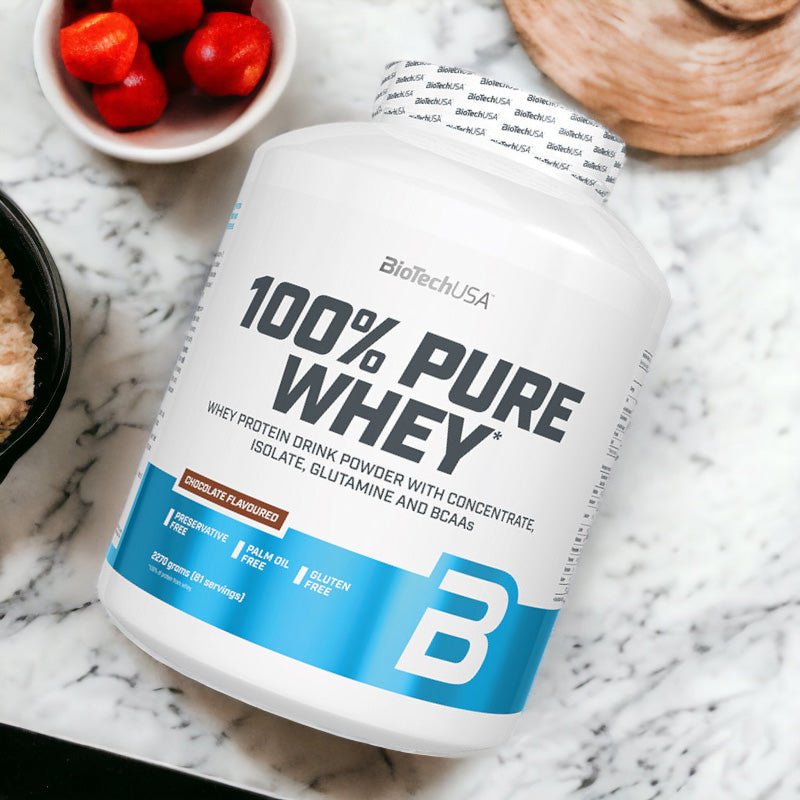 100% Pure Whey-Biotech USA